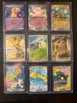 Pokemon TCG Journey Together Lot – 9 Cards | ex, IR & Ultra Rares - Image 1