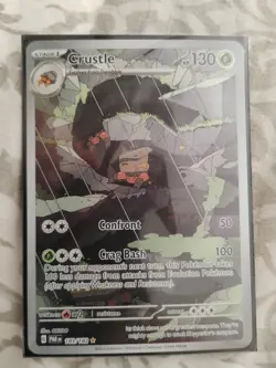 Pokemon TCG Paradox Rift Crustle Rare Card 183/182 Secret Illustration 2023 Sir - Image 1