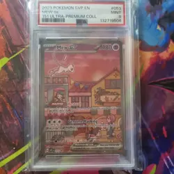 Pokemon Mew EX Black Star Promo TCG Card SVP053 151 PSA 9 Mint - Image 1
