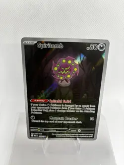 Pokemon TCG Spiritomb 148/132 Mega Evolution Illustration Rare Card NM Condition - Image 2