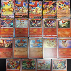 Lot of 19 Pokemon Victini Cards JapaneseTCG Mixed Lot collection - Image 1