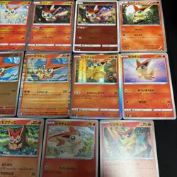 Lot of 19 Pokemon Victini Cards JapaneseTCG Mixed Lot collection - Image 5