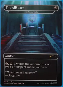 The AllSpark Doubling Cube (Secret Lair Promo) FOIL NM MTG MAGIC CARD (510577) - Image 1