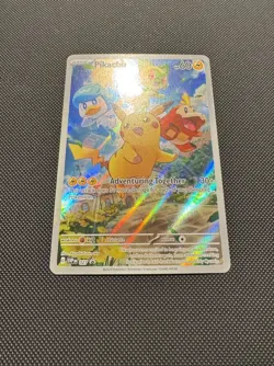 Pokemon TCG Pikachu 027 SVP Promo SV: Scarlet & Violet Promo Cards Near Mint - Image 2