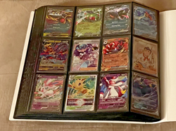 480 Pokemon Cards Collection Binder Lot (Includes Binder) - Image 1