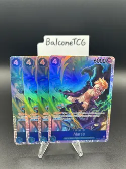 One Piece Marco (PRB02-008) SR Full Playset Premium Booster - The Best - Vol 2 - Image 2
