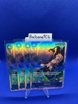 One Piece Marco (PRB02-008) SR Full Playset Premium Booster - The Best - Vol 2 - Image 1