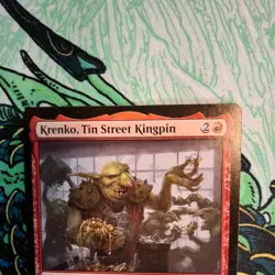 MTG Krenko, Tin Street Kingpin War of the Spark #137 NM/M - Image 2