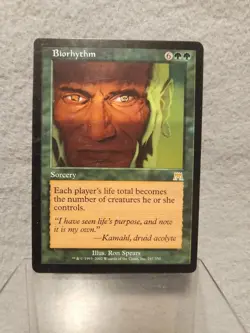 Biorhythm Onslaught Rare MTG - Image 1