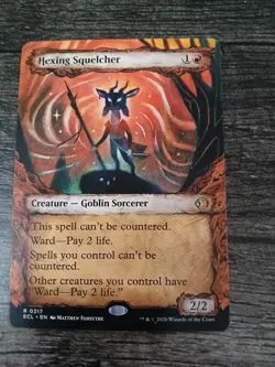 Hexing Squelcher (Showcase) Lorwyn Eclipsed Regular - Image 1