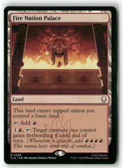 Avatar: The Last Airbender Magic: The Gathering Fire Nation Palace NM - Image 1