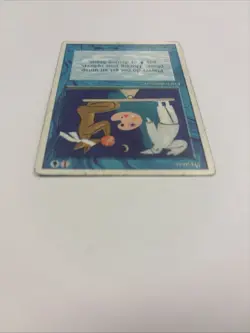 Stasis HP MTG 4th Fourth Edition English Regular White Border Skip Untap Step - Image 4