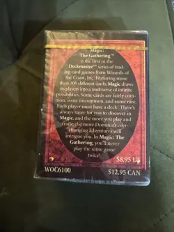 Magic The Gathering Deckmaster 4th Edition 1995 Sealed - Image 2