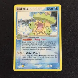 Ludicolo 19/107 Rare Ex Deoxys Regular 2005 Pokemon TCG Vintage English - Image 1