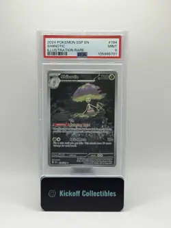 SHIINOTIC #194 ILLUSTRATION RARE 2024 POKEMON SSP EN SURGING SPARKS PSA 9 MINT - Image 1