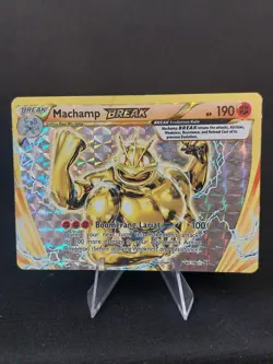 Machamp BREAK 60/108 - Evolutions Holo Rare Pokemon TCG - MP/HP - Image 1