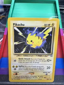 Pokemon TCG Pikachu 70/111 Neo Genesis Regular - Image 2