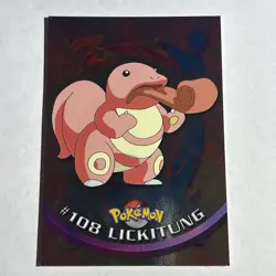 Lickitung - Pokemon Topps Chrome Holo #108 🎉👅👅👅 - Image 1