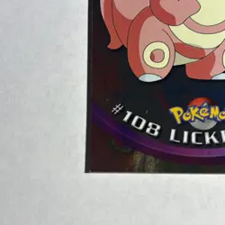 Lickitung - Pokemon Topps Chrome Holo #108 🎉👅👅👅 - Image 2