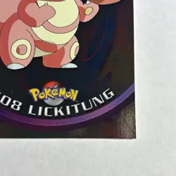 Lickitung - Pokemon Topps Chrome Holo #108 🎉👅👅👅 - Image 3