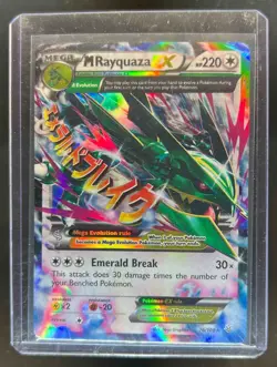 2015 Pokemon XY Roaring Skies M Rayquaza Holo #76/108 - Image 1