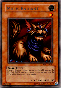 Milus Radiant - MRD-EN110 Rare - Unlimited - Yugioh - 1996 - Image 1