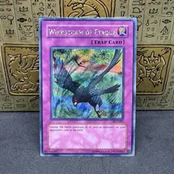 Yugioh Windstorm of Etaqua PCY-E001 Prismatic Secret Rare NM - Image 1