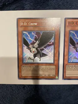 2x D.D. Crow STON-EN024 1st Rare & LCGX-EN234 Super Rare Unlimited Ed Yugioh - Image 3