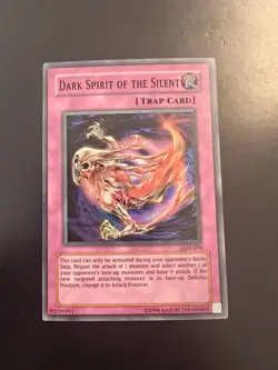 Yugioh Dark Spirit of the Silent - LON-079 - Unlimited Super Rare - NM - Image 1