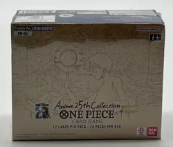 One Piece TCG EB-02 Anime 25th Collection Extra Booster Box English Sealed - Image 1