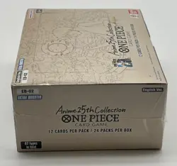 One Piece TCG EB-02 Anime 25th Collection Extra Booster Box English Sealed - Image 4