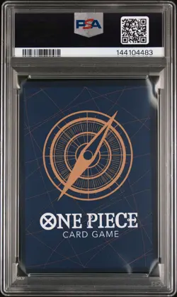 2025 ONE PIECE JPN OP14-THE AZURE SEA'S SEVEN ALT ART YOU'LL FRIGHTEN ME. PSA 10 - Image 2