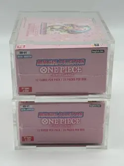 Lot of (2) One Piece TCG EN EB-01 Memorial Collection Booster Boxes SEALED - Image 4