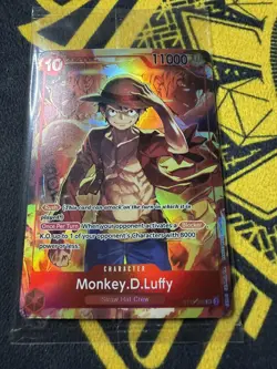 2024 One Piece Monkey.D.Luffy Treasure Booster Set #ST10-006 Sealed promo - Image 1