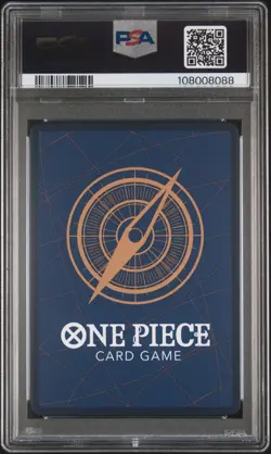 2025 ONE PIECE JPN ANIME 25TH COLLECTION MANGA ALT ART MONKEY D. LUFFY PSA 10 - Image 2