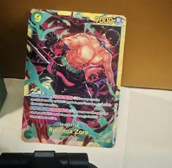 Roronoa Zoro, OP06-118, SEC, english, one piece card - Image 2