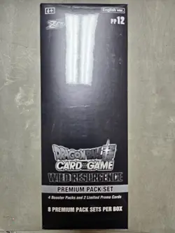 Dragon Ball Super Card Game Wild Resurgence Premium Pack Set Display (8ct) - Image 1