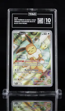 Eevee 173/SV-P Scarlet & Violet Promo Holo | TAG 10 Gem Mint | Pokemon Card - Image 1