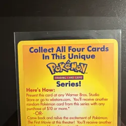 CATCH MEW Card Promo - Pokemon the Movie - 1999 Pokemon Wizards of the Coast - Image 5