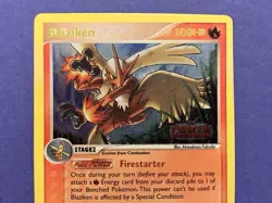 2006 Pokemon BLAZIKEN Ex Power Keepers HOLO STAMPED Card 5/108 - Image 2