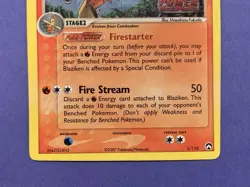 2006 Pokemon BLAZIKEN Ex Power Keepers HOLO STAMPED Card 5/108 - Image 3