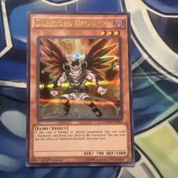 YuGiOh Card Darklord Ukoback DUSA-EN022 Ultra Rare 1st Edition Collectable Item. - Image 1
