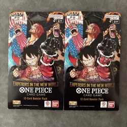 One Piece Card Game Bundle: 2 DON!! Sets, 2 Double Packs, 8 Sleeved Boosters - Image 5