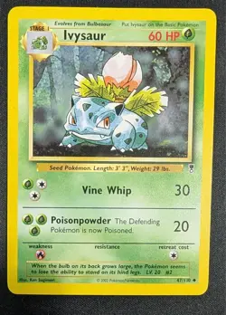 Pokemon Card - Ivysaur 47/110 Legendary Collection Regular - vintage TCG #47 - Image 1