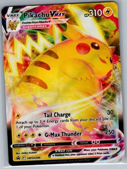 Pikachu VMAX - SWSH286 SWSH: Sword & Shield Promo Cards - Pokemon Card - LP - Image 1