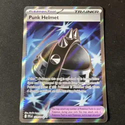 Punk Helmet 121/94 Pokemon Tcg Trainer Card Phantasmal Flames Holo English 2025 - Image 1