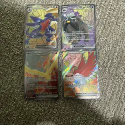 Ultra Rare Pokemon Cards 4 Total - Image 1