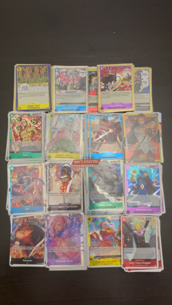 One Piece TCG 250x All Foil Lot | Over 20 SR Cards | OP01-OP10 | NM English - Image 2