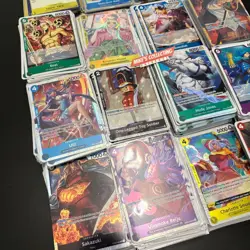 One Piece TCG 250x All Foil Lot | Over 20 SR Cards | OP01-OP10 | NM English - Image 3