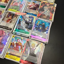 One Piece TCG 250x All Foil Lot | Over 20 SR Cards | OP01-OP10 | NM English - Image 4